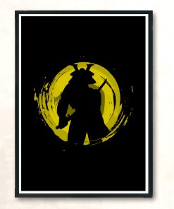 Samurai I Modern Poster Print