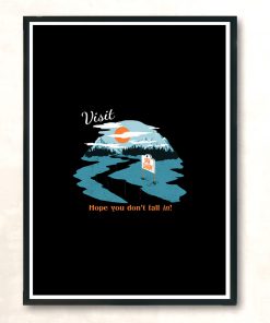 Sar Chasm Modern Poster Print