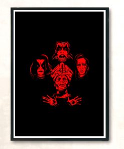 Satanic Rhapsody Modern Poster Print