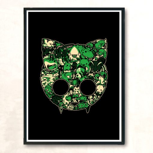 Savage Lil Horrors Modern Poster Print