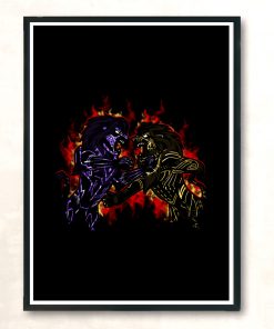 Scarmonger Modern Poster Print