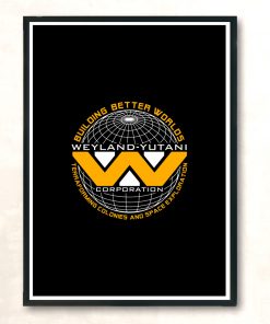 Sci Fi Movies Corporation Modern Poster Print