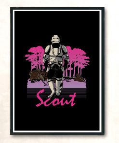 Scout Drive Modern Poster Print