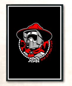 Scout Trooper Pocket Modern Poster Print