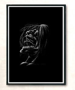 Scream Of Titan Modern Poster Print