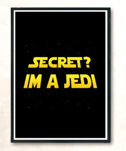 Secret Jedi Chy Modern Poster Print