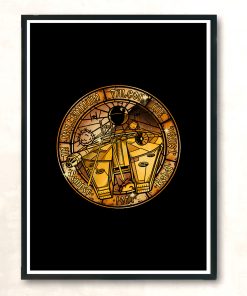 Semper Rebel Gold Edition Modern Poster Print