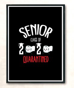 Senior Class Of 2020 Modern Poster Print