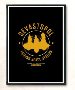 Sevastopol Station Modern Poster Print