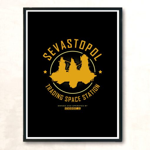 Sevastopol Station Modern Poster Print