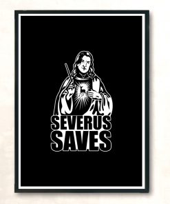 Severus Saves Modern Poster Print