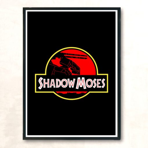 Shadow Park Modern Poster Print