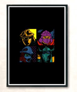 Shredder Pop Modern Poster Print