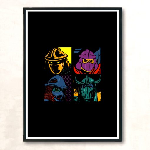 Shredder Pop Modern Poster Print