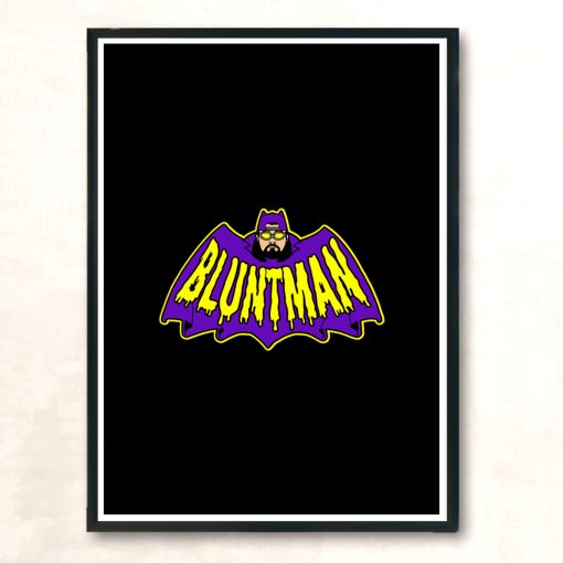 Silent B Hero Modern Poster Print