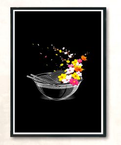 Simply Ramen Modern Poster Print