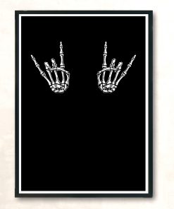 Skeleton Hand Rock Huge Wall Poster