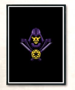 Skelevader Modern Poster Print