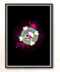 Skull Candy Modern Poster Print