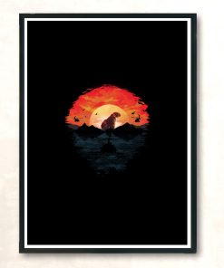 Skull Island Modern Poster Print