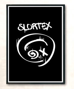 Slortex Is A Cool Band But I Only Wear Black Shirts Modern Poster Print