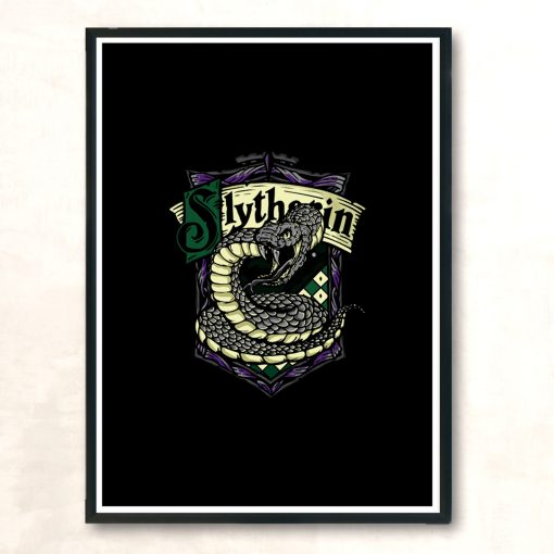 Slytherin Modern Poster Print