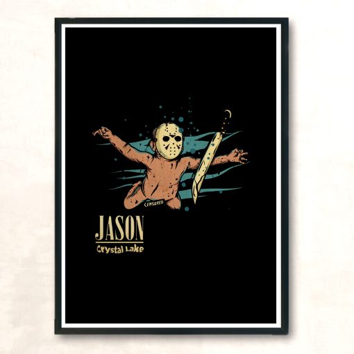 Smells Like Jason Spirit Modern Poster Print