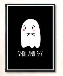 Smol And Shy Modern Poster Print