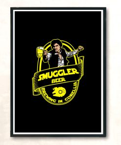 Smuggler Beer Modern Poster Print