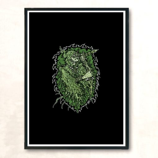 Soul Blade Wraith Green Version Modern Poster Print