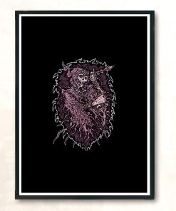 Soul Blade Wraith Purple Version Modern Poster Print