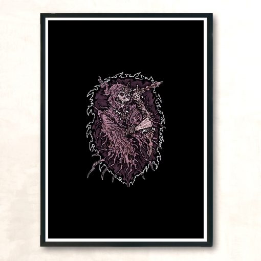 Soul Blade Wraith Purple Version Modern Poster Print