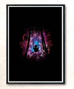 Space Swing Modern Poster Print