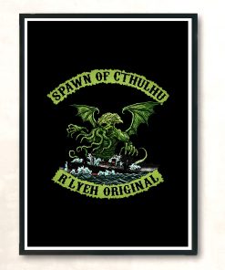 Spawn Of Cthulhu 2 Azhmodai 2018 Modern Poster Print