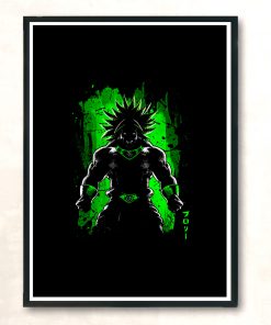 Stain Power Modern Poster Print