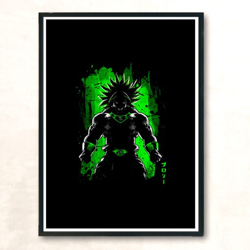 Stain Power Modern Poster Print