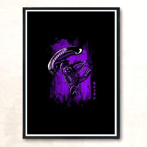 Stain Terror Modern Poster Print