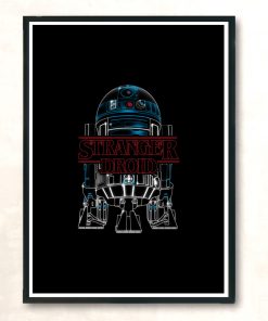 Stranger Droid Modern Poster Print