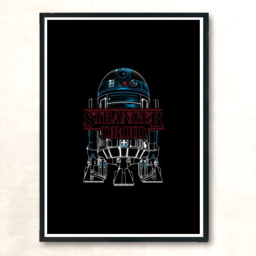 Stranger Droid Modern Poster Print