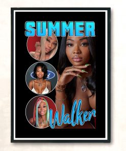 Summer Walker Photos Vintage Wall Poster