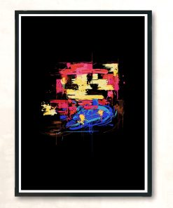 Super Graffiti Bros Modern Poster Print