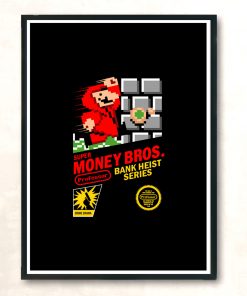 Super Money Bros Modern Poster Print