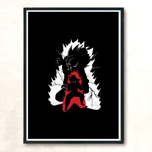 Super Saiyan G Modern Poster Print