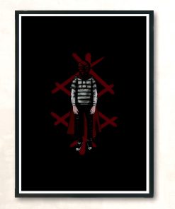 Superhorror Hero Modern Poster Print