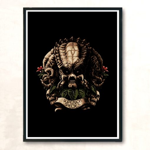 Superior Species Modern Poster Print