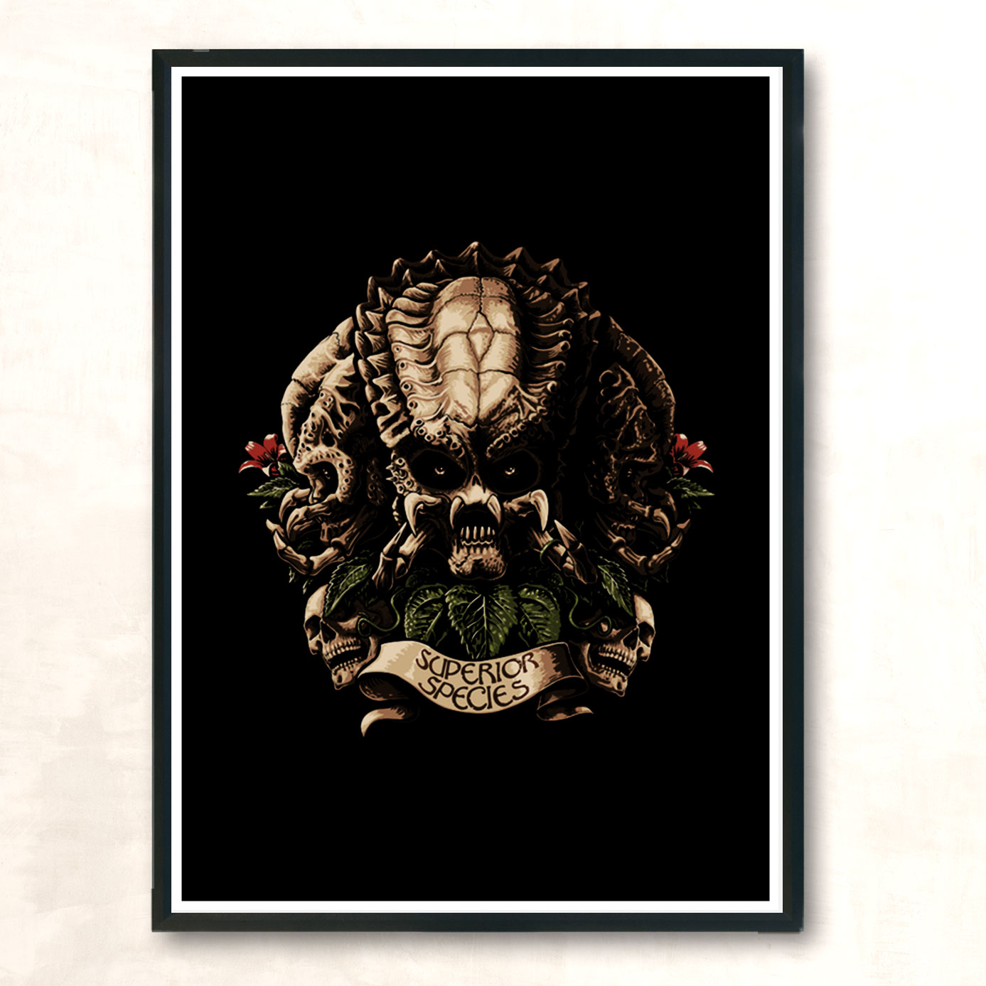 Superior Species Modern Poster Print - Aestheticlux.com