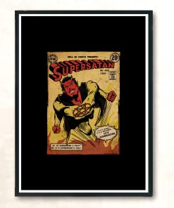 Supersatan 2 Modern Poster Print