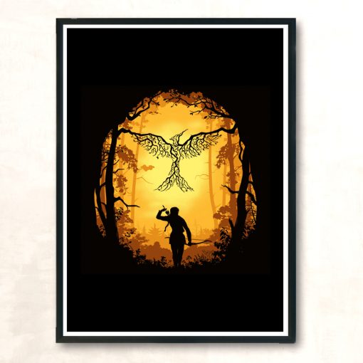 Symbol Of Rebellion Modern Poster Print