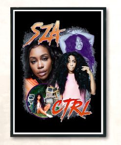 Sza Ctrl Vintage Wall Poster