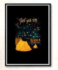 Take Your Time Modern Poster Print